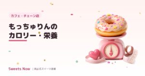 Sweets Now|mocchurin-calorie